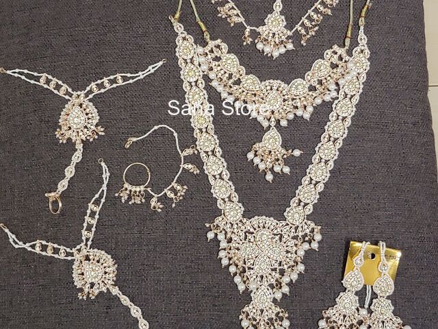 Bridal Set Gold White - 1