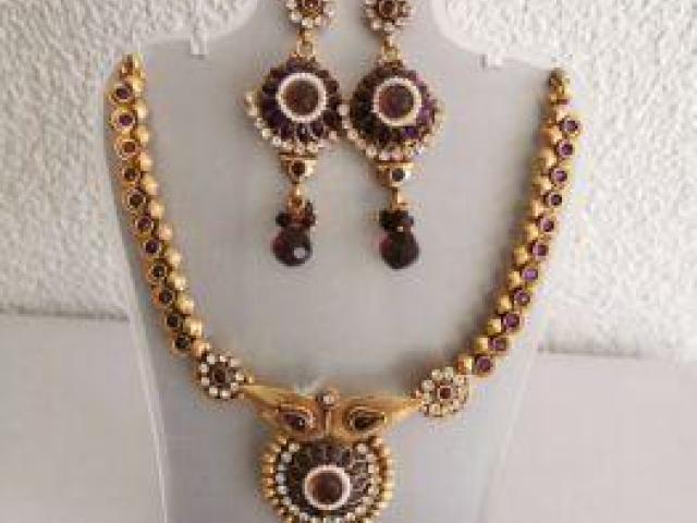 Purple 7 Necklace Set - 1