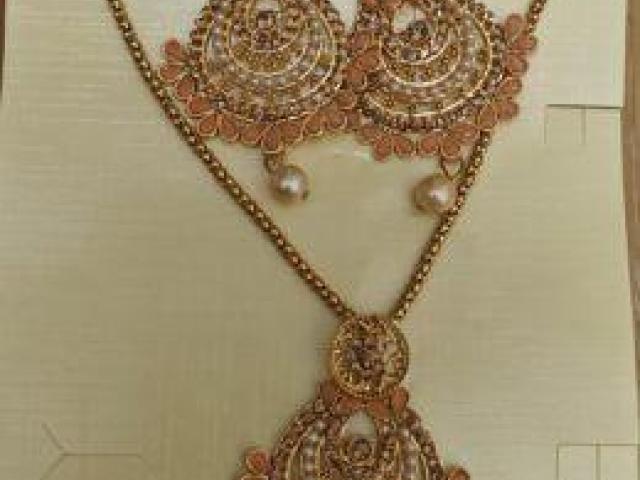 Peach 9 Necklace Set - 1