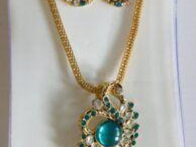 Blue 11 Necklace Set - 1