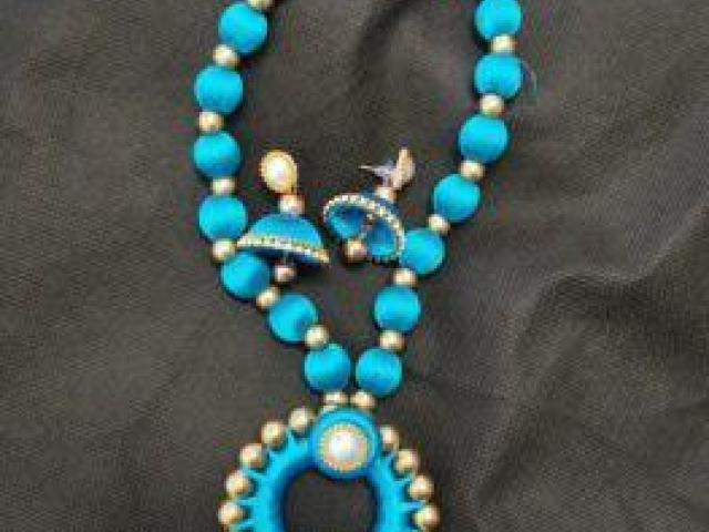 Blue 2 Necklace Set - 1