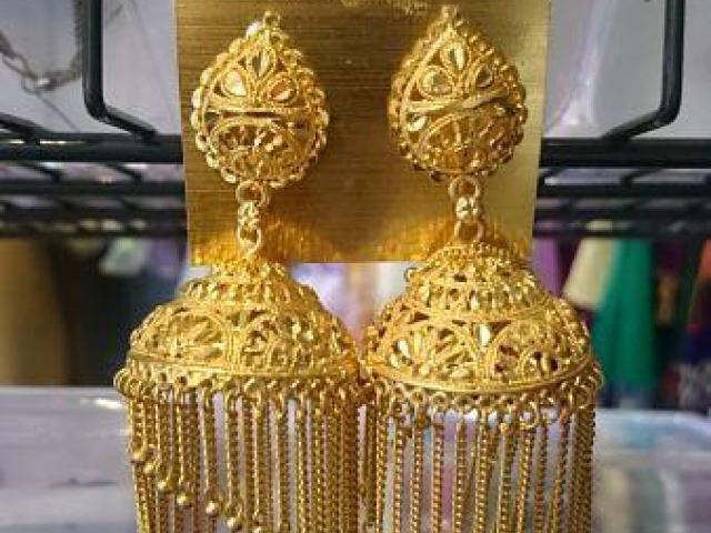 Gold Jhumka 1 - 1