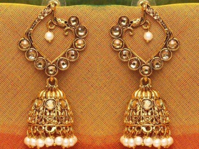 Jhumka Antikgold - 1