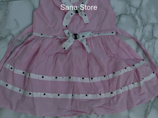 Baby Dress in pink - 1