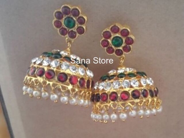 Jhumka 3Colors Big Size - 1